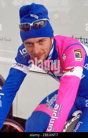 Matteo Bono von Lampre während des Paris - Nizza 2008, Prolog Radrennen, Amilly clm (4,6 km) am 09. März 2008 in Amilly, Frankreich - Foto Laurent Lairys / DPPI Stockfoto