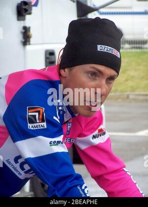 Damiano Cunego von Lampre während des Paris - Nizza 2008, Prolog Radrennen, Amilly clm (4,6 km) am 09. März 2008 in Amilly, Frankreich - Foto Laurent Lairys / DPPI Stockfoto