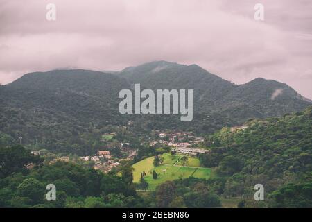 Sede da CBF. Granja Comary in Teresopolis, Rio de Janeiro Stockfoto