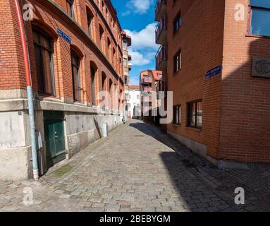 Die Straßen von Göteborg während des Tages Stockfoto