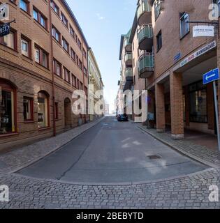 Die Straßen von Göteborg während des Tages Stockfoto