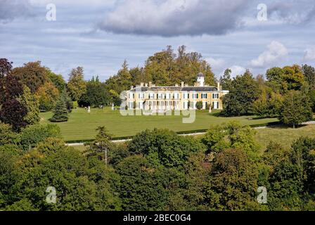 Polesden Lacey Landhaus auf Ranmore Common nahe Dorking Surrey England UK Stockfoto