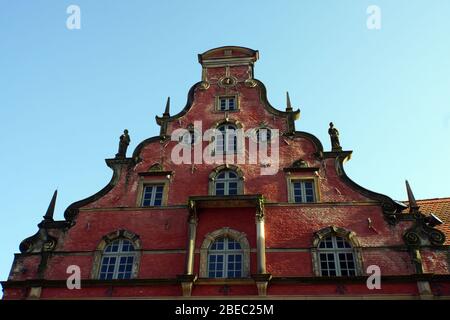 Schabbelhaus - Baudenkmal in der historischen Altstadt, Wismar, Mecklenburg-Vorpommern, Deutschland Stockfoto