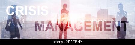 Krisenmanagement Lösung Konzept Für Krisenidentität Stockfoto