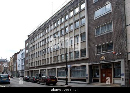 Inner London and City Family Proceedings Court, 53 Mortimer St, Fitzrovia, London W1W 8HR Stockfoto