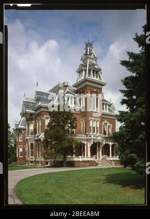 Harvey M. Vaile Mansion - Independence, Missouri - HABS 571616cu. Stockfoto