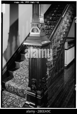 Harvey M. Vaile Mansion - Independence, Missouri - HABS 096182pu. Stockfoto