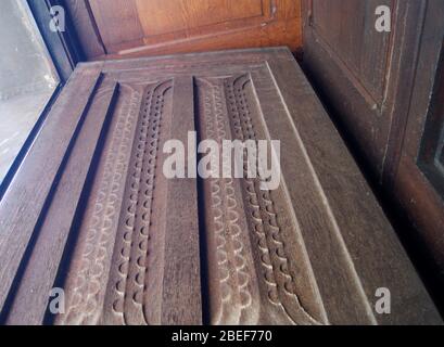 Détail de l'église Saint Jean de Montmartre. Paris Stockfoto