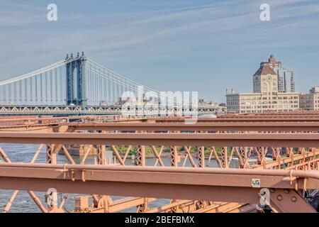Brooklyn Panorama in New York Stockfoto