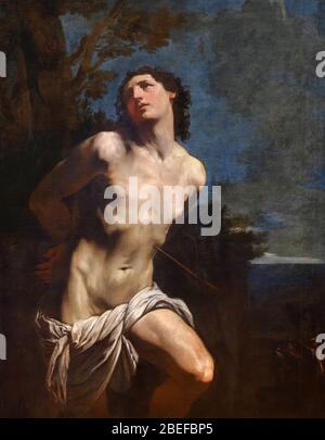 Der heilige Sebastian von Guido Reni (1575-1642), Öl auf Leinwand, um 1625 Stockfoto