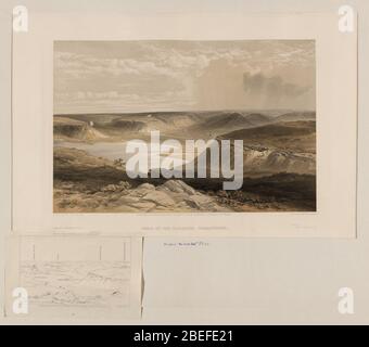 Kopf des Hafens, Sebastopol - W. Simpson del. ; T. Picken lith. Stockfoto