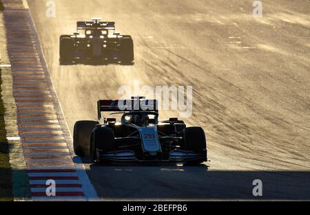 Circuit de Barcelona-Catalunya in Montmelo Spanien 20.2.2020, Formel-1-Vorsaisontests, Kevin Magnussen (DEN), Haas Stockfoto