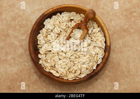 Haferbrei Getreide Frühstückszerealien Stockfoto
