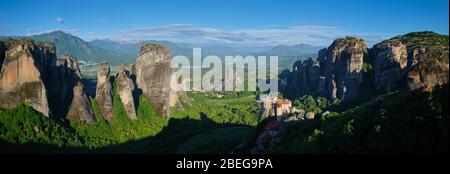 Klöster von Meteora, Griechenland Stockfoto