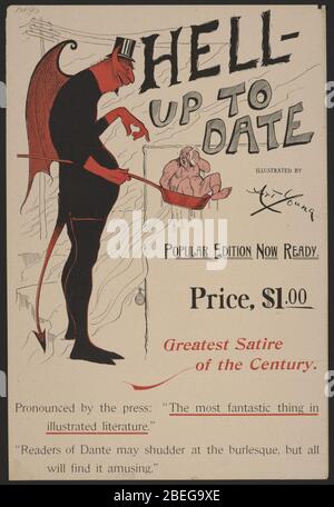 Hölle - auf dem neuesten Stand Stockfoto