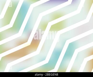 Eine abstrakte bunte Chevron Muster von Formen Hintergrundillustration. Vector EPS 10 verfügbar. Stock Vektor