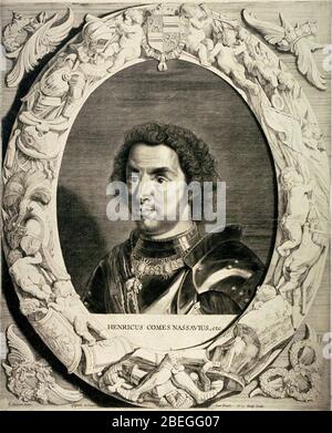 Hendrik III. Van Nassau - Breda. Stockfoto
