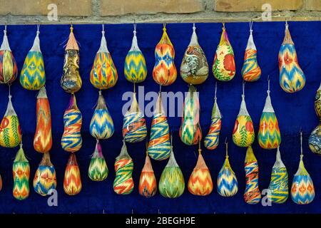 Die Tilla-Qori-Madrasa, Registan, Samarkand, Usbekistan Stockfoto