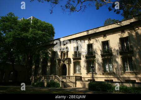 Los Angeles, 12. AUG 2009 - Außenansicht einiger Gebäude des California Institute of Technology Stockfoto