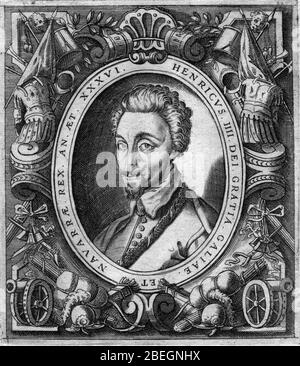 Henri IV. (roi de France). Stockfoto