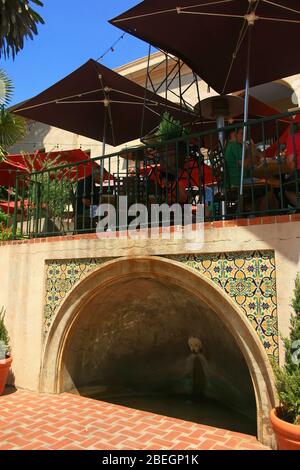 San Diego, 20. AUG 2009 - sonnige Aussicht auf den Balboa Park Stockfoto