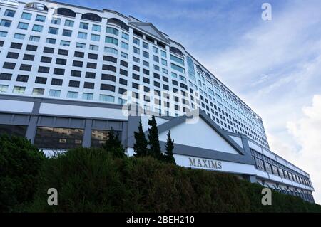 Genting, Malaysia - 8. März 2015: Genting Highlands Resort ist eine integrierte Entwicklung, bestehend aus Hotels, Casinos und einem Themenpark in Pahang, perche Stockfoto