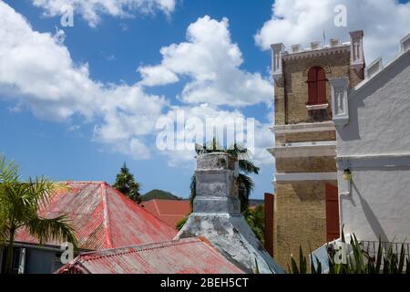 Frederick Lutheran Church, Charlotte Amalie City, St. Thomas Island, USVI, Karibik Stockfoto