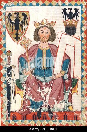 Heinrich VI. (HRE). Stockfoto