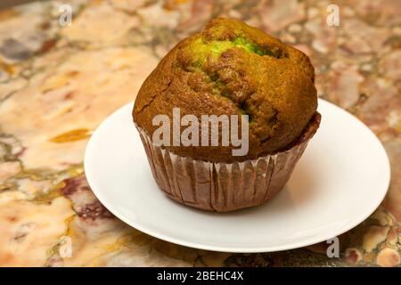 Pistazien Muffin von James D Coppinger/Dembinsky Photo Assoc Stockfoto