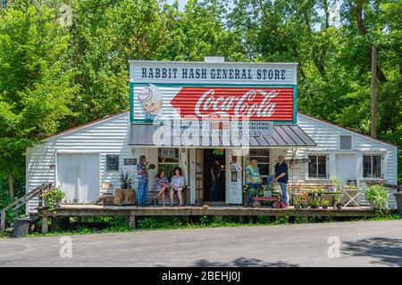 Historischer Rabbit Hash General Store in Rabbit Hash, Kentucky Stockfoto