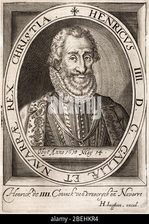 Heinrich IV. Von Frankreich, um 1614 Stockfoto