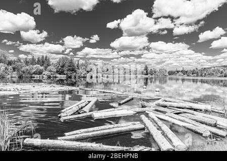 Lang Pioneer Village Keene Ontario Peterborough County Canada im Sommer Stockfoto