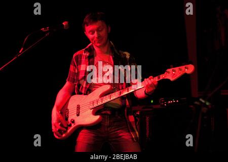 Czestochowa, Polen - 7. Februar 2014: Musikclub Teatr aus Polen, TFP (Theater aus Polen)Konzert der polnischen Rock-, Blues- und Reggae-Band Stockfoto