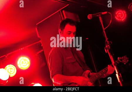 Polen, Tschenstochau - 16. März 2012: Konzert der Polnischen Band Wilki mit Robert Gawlinski, Musikclub Zero Stockfoto