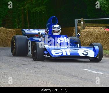 Paul Stewart, Tyrrell Cosworth 006, Goodwood Festival of Speed, 2017, Peaks of Performance, Motorsports Game Changers, Autos, Autos, Unterhaltung Stockfoto