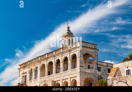 Benediktinerabtei von San Vito. Polignano eine Stute. Apulien. Italien. Stockfoto