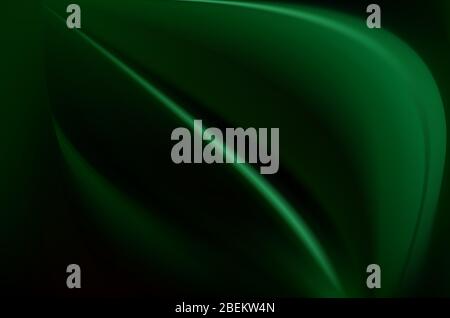 Seide emerald Abdecktuch für Tapeten. Grün Natur Hintergrund mit weichen Falten. Frische grüne Farbe. Stock Vektor