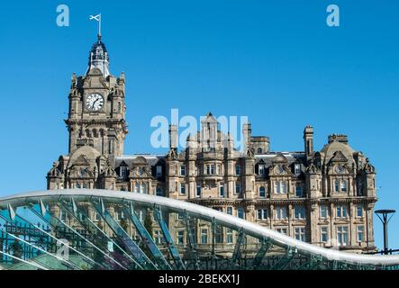 Edinburgh, Midlothian, Schottland, Großbritannien Edinburgh ist die Hauptstadt Schottlands und gilt als eine der schönsten Städte der Welt. Stockfoto