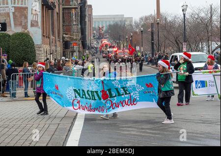 2019 Nashville Weihnachtsparade Stockfoto