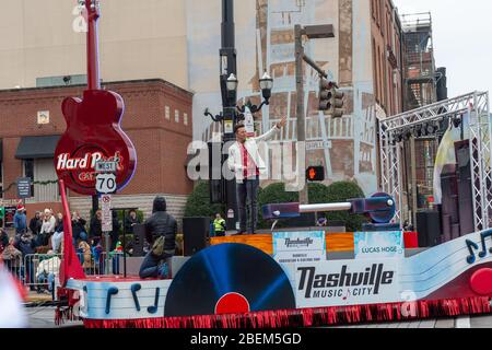 2019 Nashville Weihnachtsparade Stockfoto