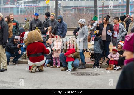 2019 Nashville Weihnachtsparade Stockfoto