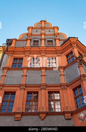 Schönhof Gebäude des Schlesischen Museums Görlitz (Görlitz), Deutschland Stockfoto