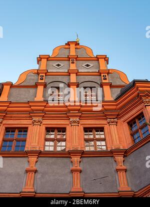 Schönhof Gebäude des Schlesischen Museums Görlitz (Görlitz), Deutschland Stockfoto