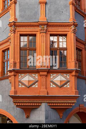 Schönhof Gebäude des Schlesischen Museums Görlitz (Görlitz), Deutschland Stockfoto