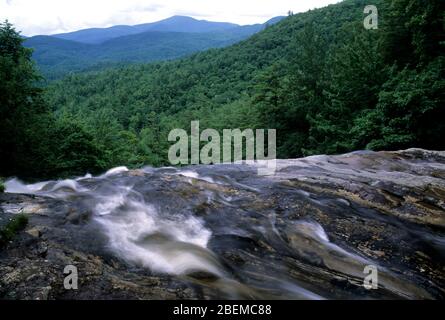 Glen fällt, Nantahala National Forest, North Carolina Stockfoto