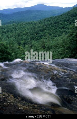 Glen fällt, Nantahala National Forest, North Carolina Stockfoto