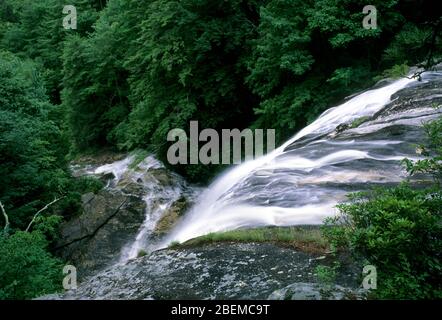 Glen fällt, Nantahala National Forest, North Carolina Stockfoto