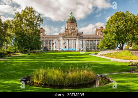 Das Hanseatische Oberlandesgericht im Park Planten un Blomen in Hamburg Stockfoto