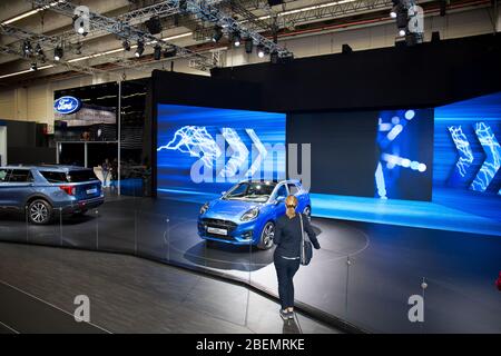 Impressionen Automobilmesse in frankfurt am Main im september 2019 Stockfoto