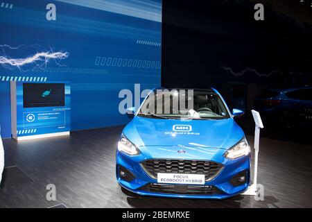 Impressionen Automobilmesse in frankfurt am Main im september 2019 Stockfoto